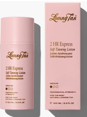 Loving tan 2 hour express self tanning lotion